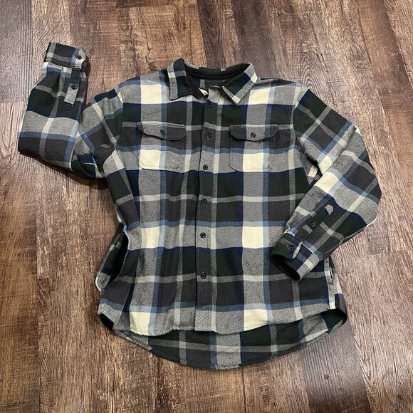 Orvis Heavyweight Flannel Shirt Jacket Shacket Hand Pockets XXL - Picture 1 of 7